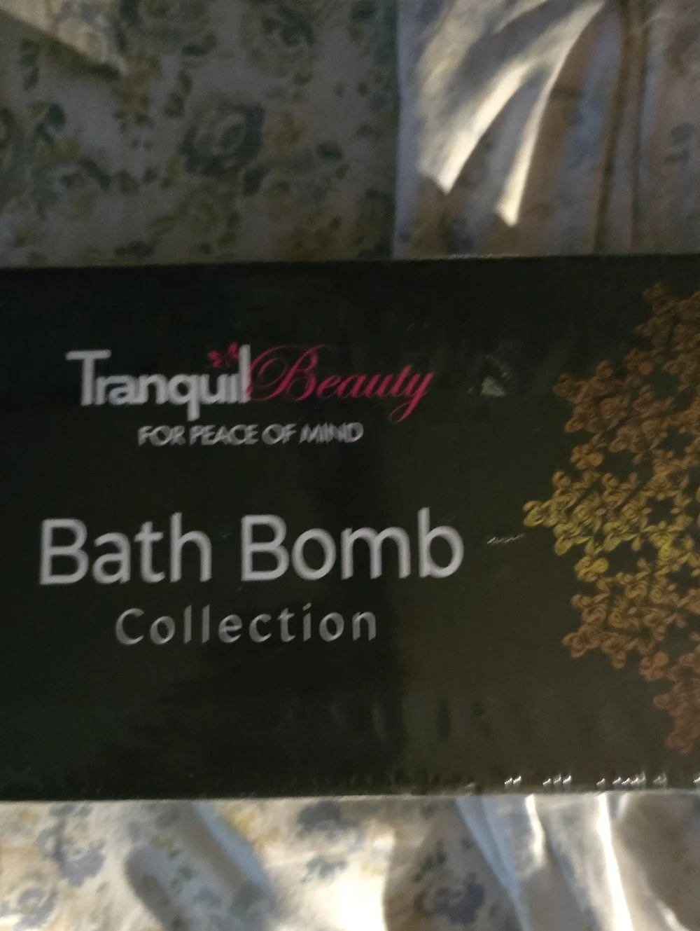 Black Bath Bomb Collection - Relaxing Spa Set